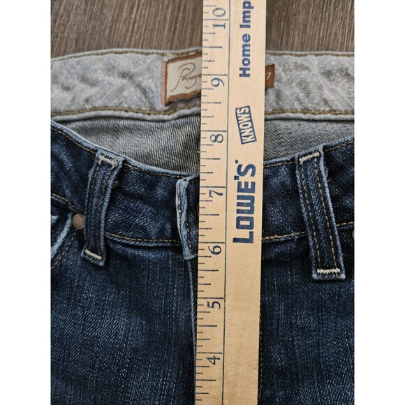 Paige Jeans Women's 27 (28x27.5) Premium Denim Hollywood Hills Low Rise Bootcut - Picture 6 of 9